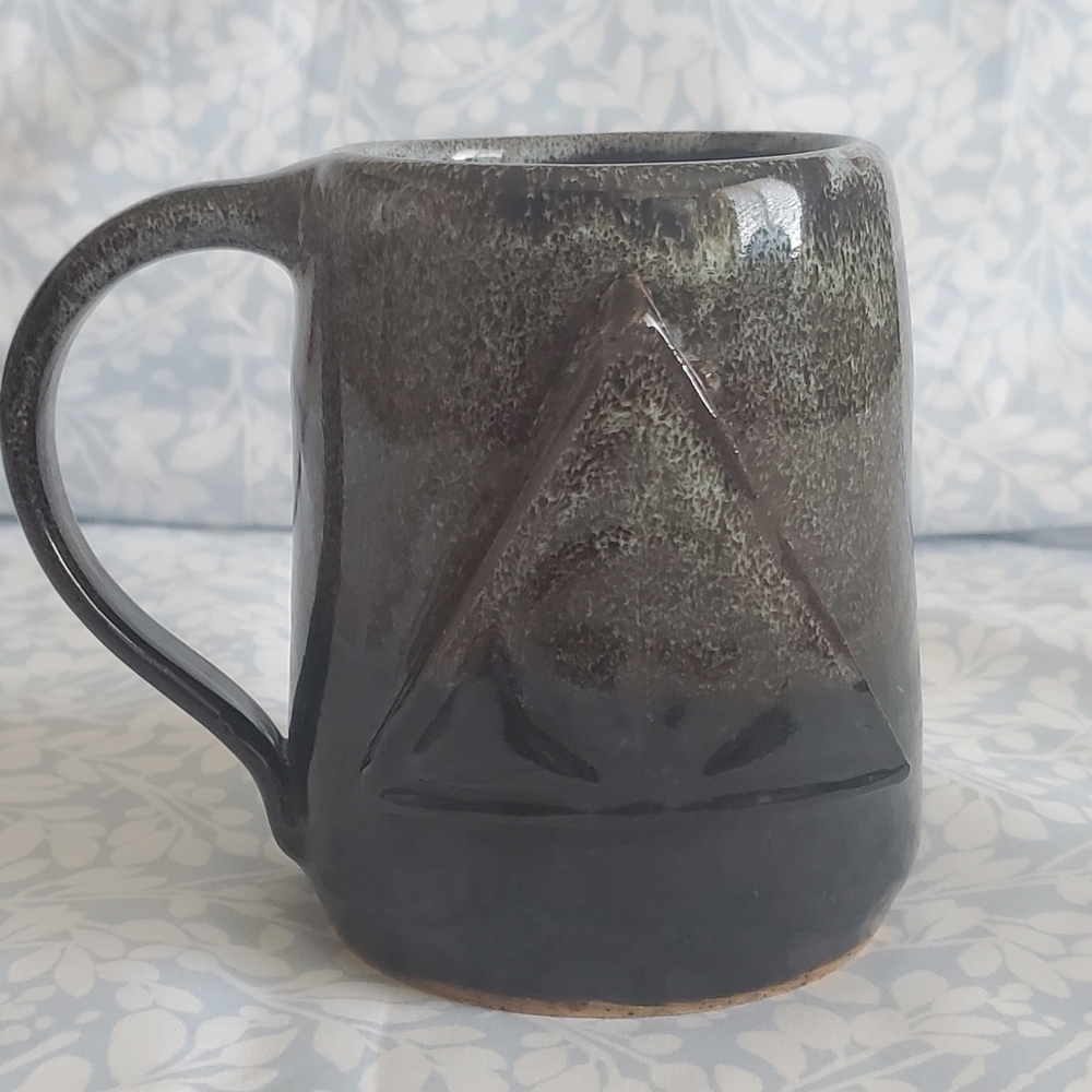 Dingo‎ Ceramics Brand Studio Pottery Mug AustralianFigural Hand Thrown.